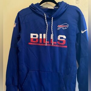 Buffalo Bills NFL licensed Nike thermal fit hoodie